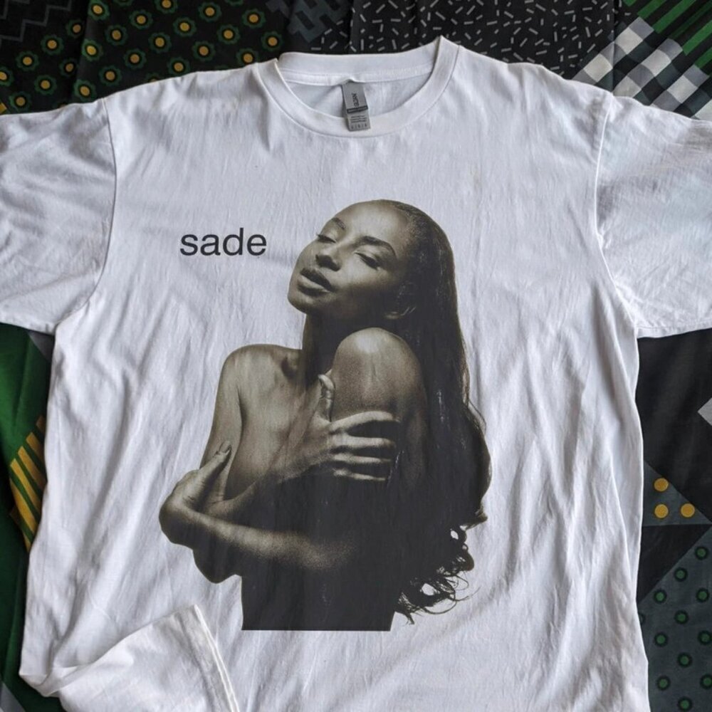 Sade Promo Graphic Retro Music Fan Unisex Streetwear Classic Style T-Shirt